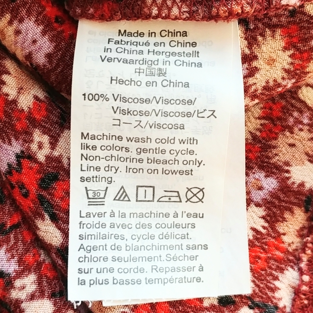 MADEWELL Button Front Mini Dress In Spring Prairie - Picture 10 of 10
